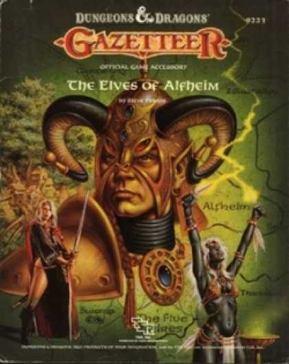 Role Playing Games - GAZ5 - The Elves of Alfheim