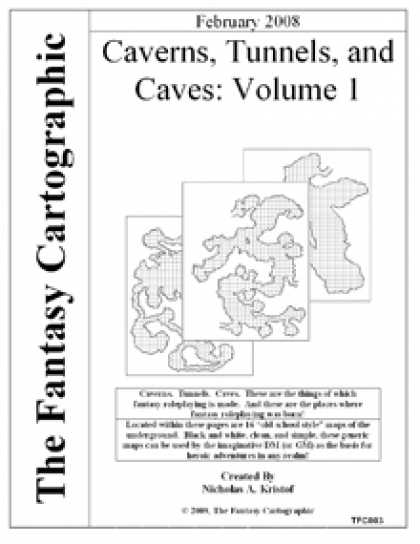 Role Playing Games - Caverns, Tunnels, and Caves: Volume 1