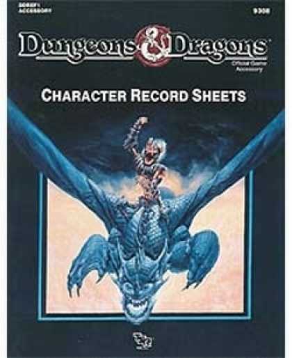 Role Playing Games - D&D Character Sheets