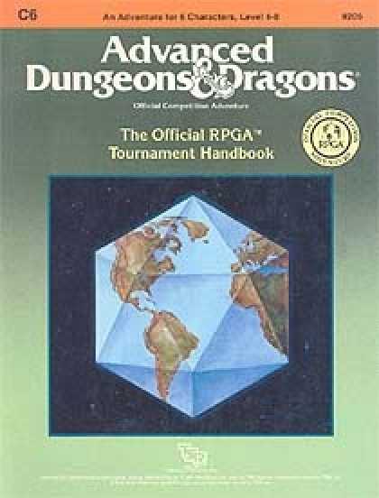 Role Playing Games - C6 - The Official RPGA Tournament Handbook