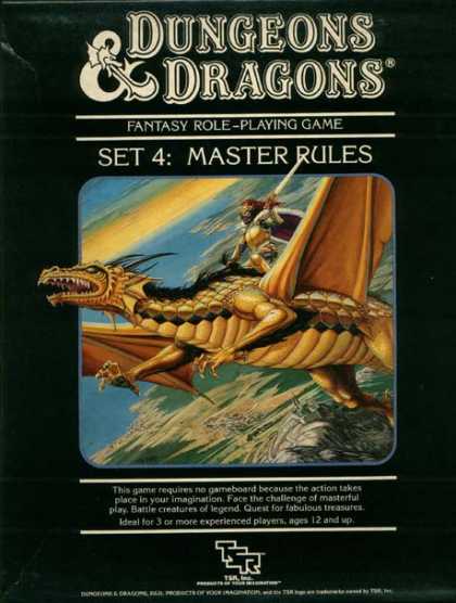Role Playing Games - Dungeons & Dragons Master Rules