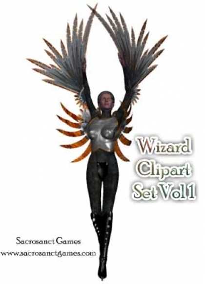 Role Playing Games - Wizard Clipart Vol 1