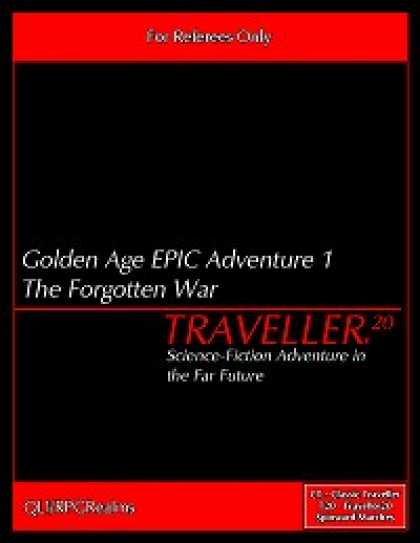 Role Playing Games - Golden Age EPIC Adventure #1 - The Forgotten War