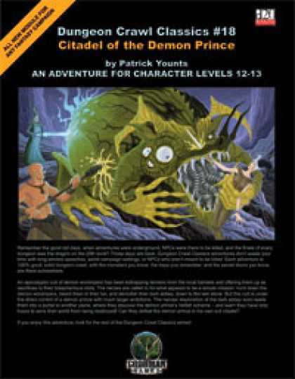 Role Playing Games - Dungeon Crawl Classics #18: Citadel of the Demon Prince