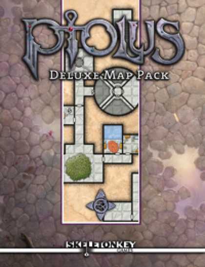 Role Playing Games - Ptolus Deluxe Map Pack