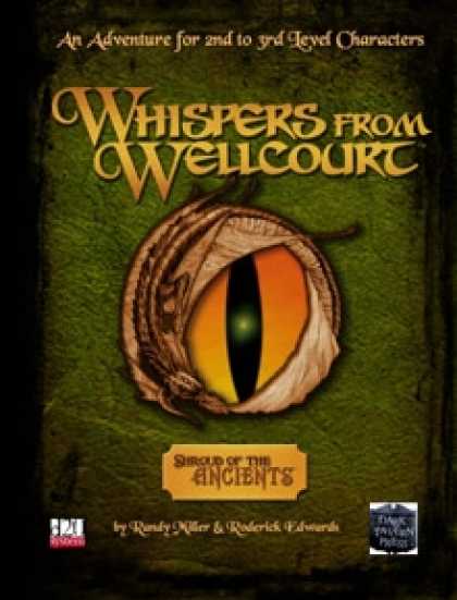 Role Playing Games - Whispers from Wellcourt: A Shroud of the Ancients Adventure