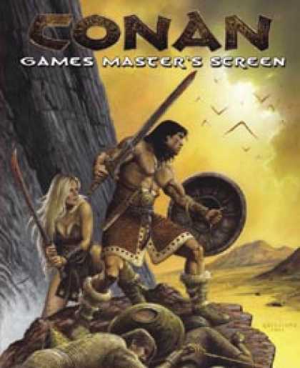 Role Playing Games - Conan Games Master's Screen