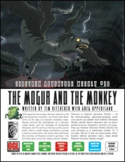 Role Playing Games - Sidetrek Adventure Weekly #10: The Mogur and the Monkey