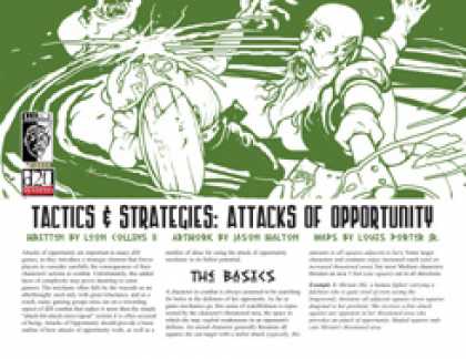 Role Playing Games - Tactics & Strategies: Attacks of Opportunity