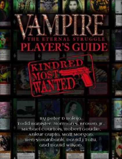 Role Playing Games - VTES Player's Guide: Kindred Most Wanted