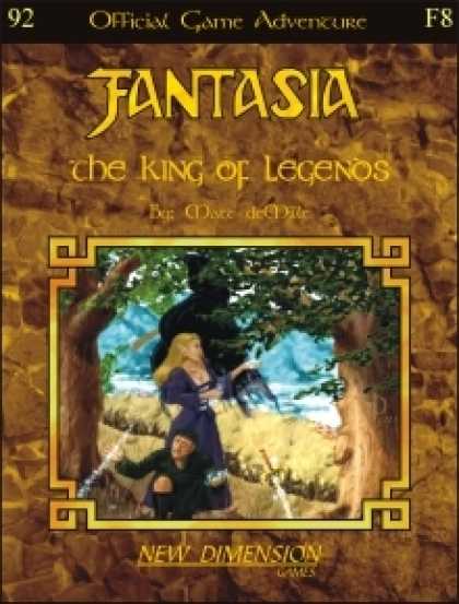Role Playing Games - Fantasia: The King Of Legends--Adventure F8