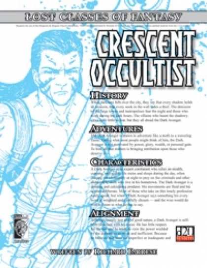 Role Playing Games - Lost Classes: Crescent Occultist