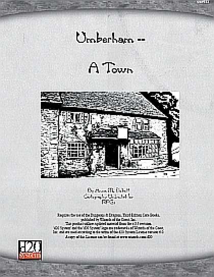 Role Playing Games - Umberham -- A Town
