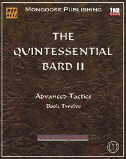 Role Playing Games - The Quintessential Bard II