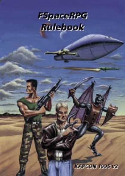 Role Playing Games - FSpaceRPG Rulebook KAPCON 1995 v2