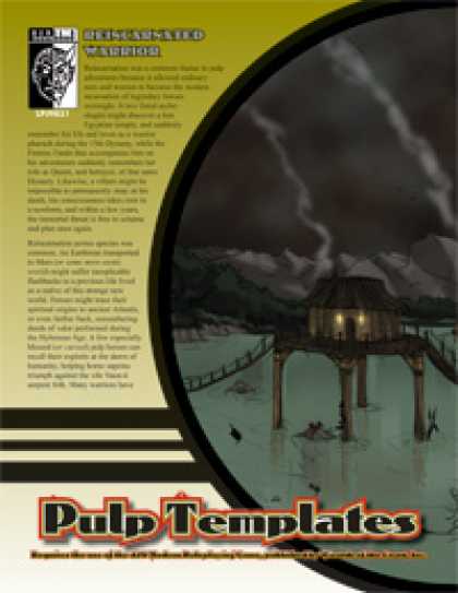 Role Playing Games - Pulp Template