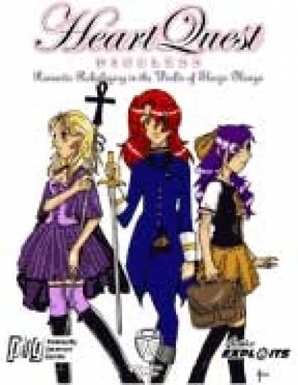 Role Playing Games - HeartQuest: Diceless Shoujo Manga Roleplaying