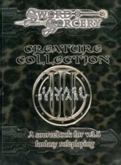 Role Playing Games - Creature Collection III: Savage Bestiary