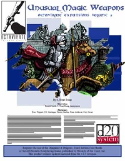 Role Playing Games - Octavirate Expansions: Unusual Magic Weapons