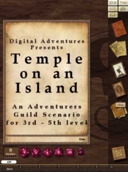 Role Playing Games - Temple on an Island Fantasy Grounds II Adventure