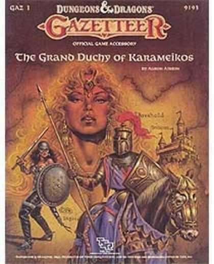 Role Playing Games - GAZ1 - The Grand Duchy of Karameikos