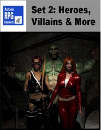 Role Playing Games - Action RPGCounters, Set 2: Heroes, Villains and More