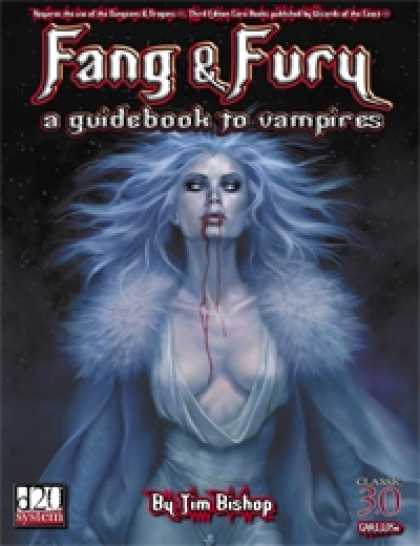Role Playing Games - Fang & Fury: A Guidebook to Vampires