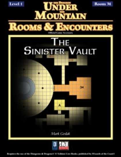Role Playing Games - Rooms & Encounters: The Sinister Vault