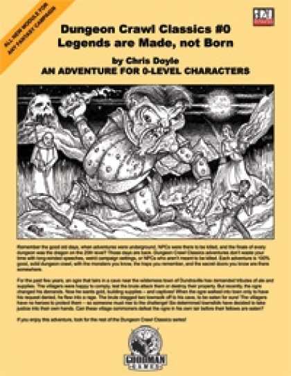Role Playing Games - Dungeon Crawl Classics #0: Legends are Made, not Born