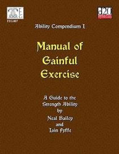 Role Playing Games - Ability Compendium: Manual of Gainful Exercise