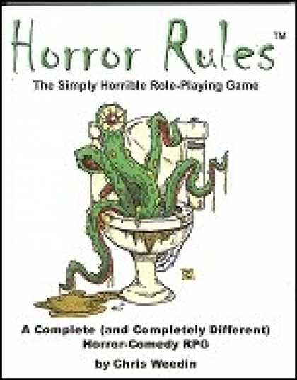 Role Playing Games - Horror Rules, The Simply Horrible Role-Playing Game