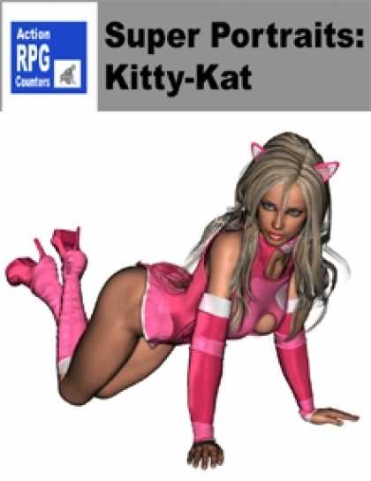 Role Playing Games - Action RPG Counters: Super Portraits - Kitty Kat