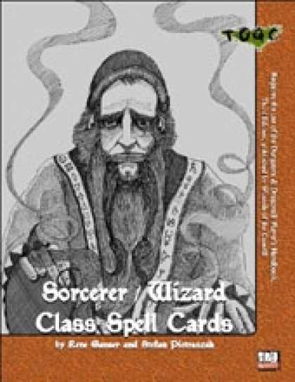 Role Playing Games - Class Spell Cards I: Sorcerer/Wizard