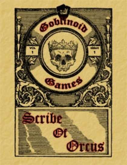 Role Playing Games - Scribe of Orcus Vol 1 Issue 1
