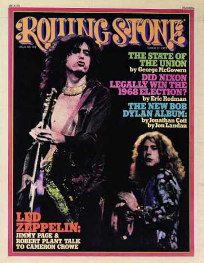 Rolling Stone - Jimmy Page & Robert Plant