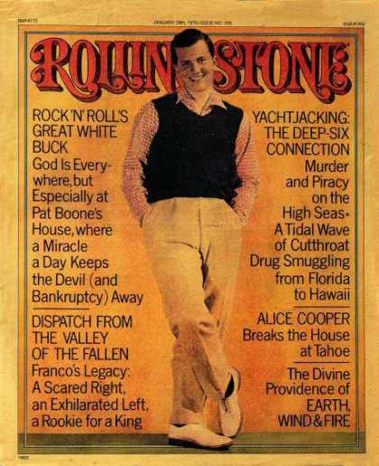 Rolling Stone - Pat Boone