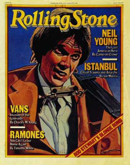 Rolling Stone - Neil Young (illustration)