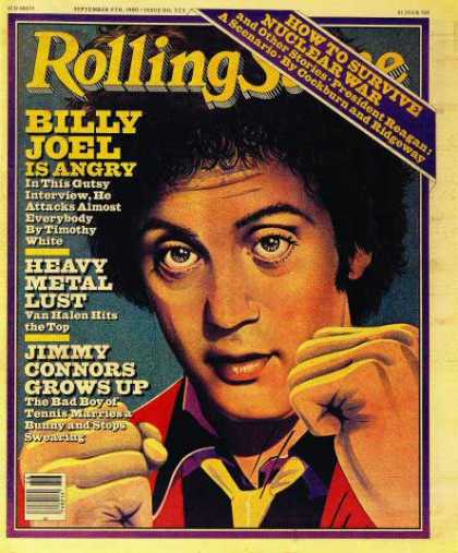 Rolling Stone - Billy Joel (illustration)