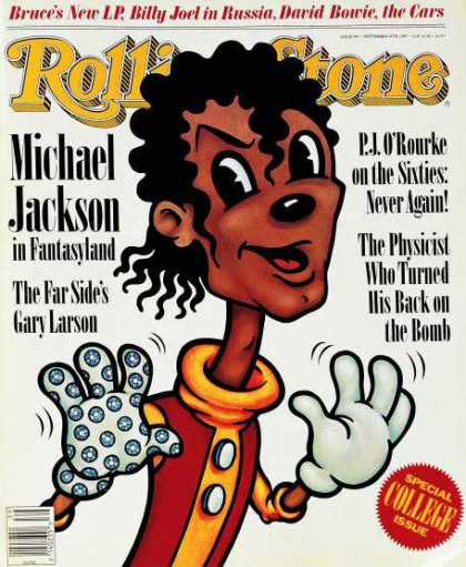Rolling Stone - Michael Jackson (illustration)