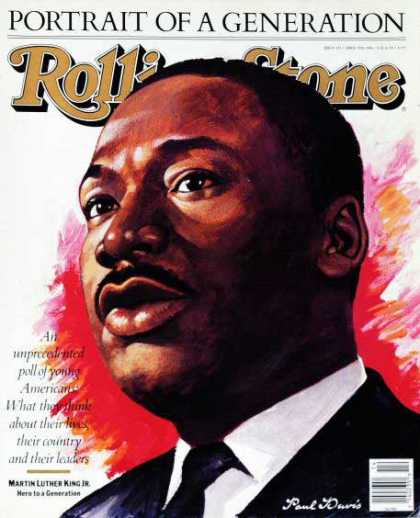 Rolling Stone - Martin Luther King (illustration)