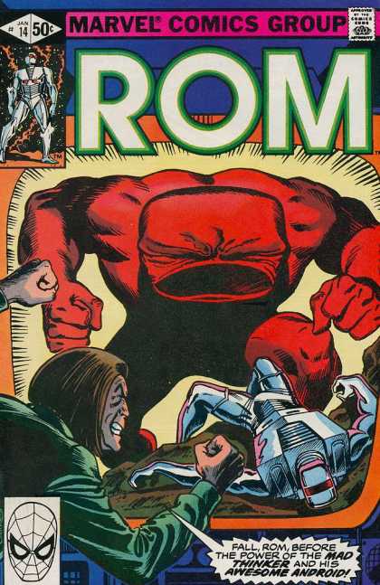 ROM Spaceknight 14 - Marvel - Superhero - Android - Mad Thinker - Spaceknight
