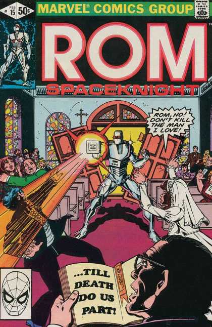 ROM Spaceknight 15 - Wedding Dress - Till Death Do Us Part - Dont Kill The Man I Love - Robot - Broken Doors