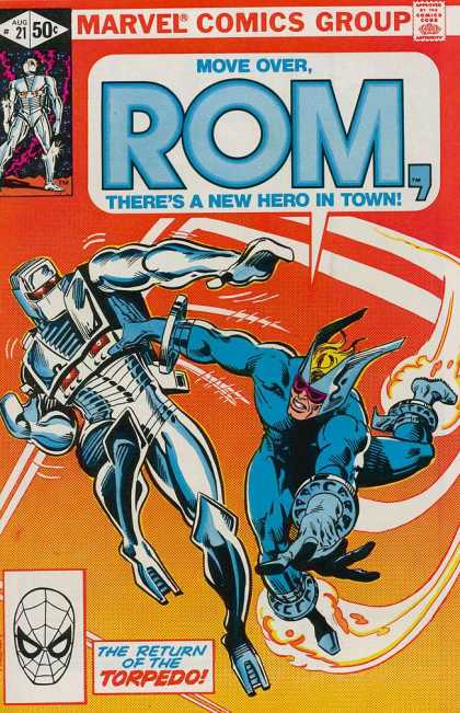 ROM Spaceknight 21 - Marvel - Battle - Costume - Robot - Torpedo
