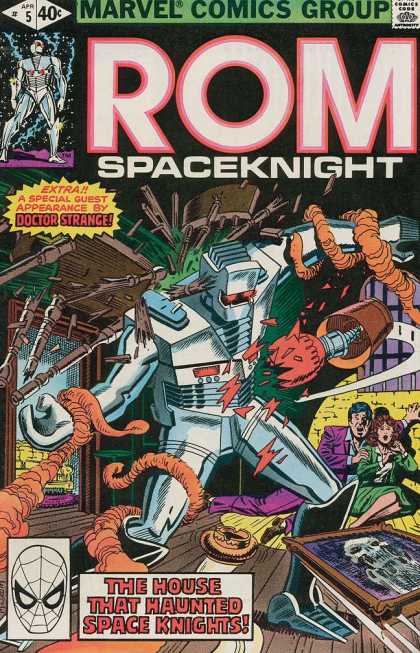 ROM Spaceknight 5 - Marvel Comics - Rom Spaceknight - Spaceknight - Doctor Strange - Haunted House