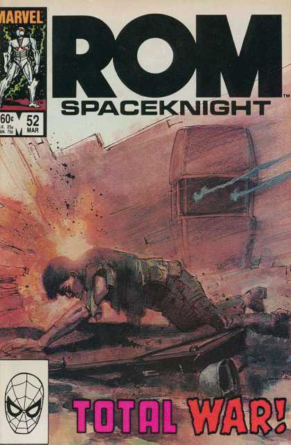 ROM Spaceknight 52 - Marvel - Comic - Mar - March - 52