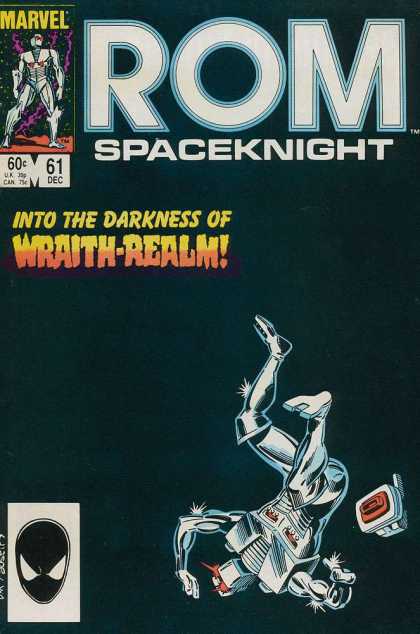ROM Spaceknight 61 - Marvel - Into The Darkness Of - Wraith-realm - Reverse - Flash