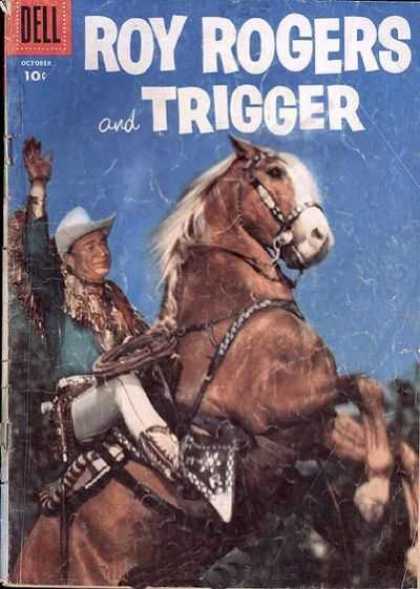Roy Rogers Comics 106 - Cowboy - Horse - Rinestones - Boots - Cowboy Hat
