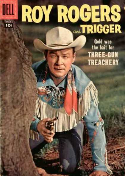 Roy Rogers Comics 113 - Gold - Three Gun - Treachery - Trigger - Bait
