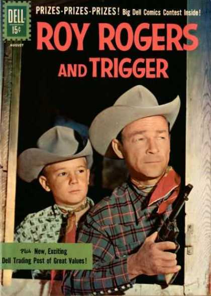 Roy Rogers Comics 144 - Trigger - Cowboys - Hat - Guns - Wild West