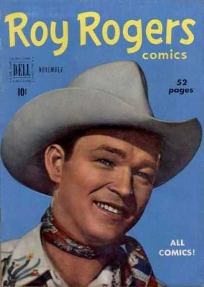 Roy Rogers Comics 35 - Roy Rogers - 52 Pages - Cowboy Hat - 10 Cents - November